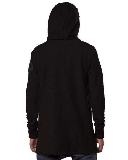 TOKEN Hooded Jacket In Black