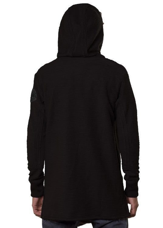 TOKEN Hooded Jacket In Black