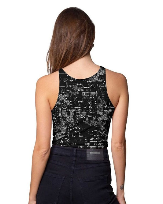 MOON OMENS Top In Black