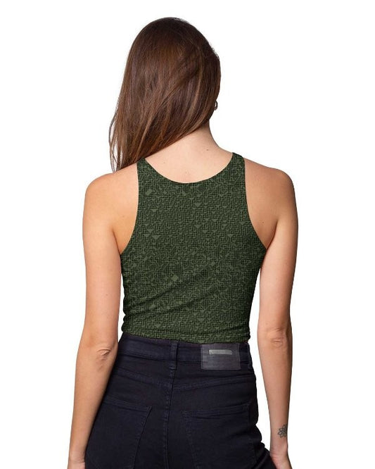 LABIRINTH Top In Olive