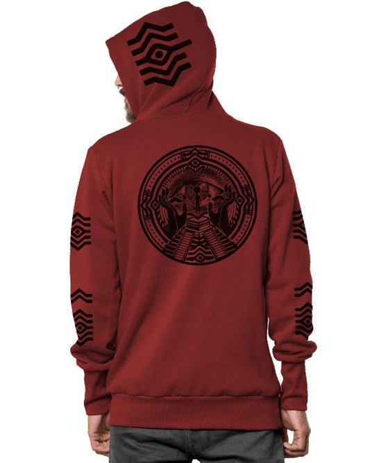SOLOS WO Hoodie In Red