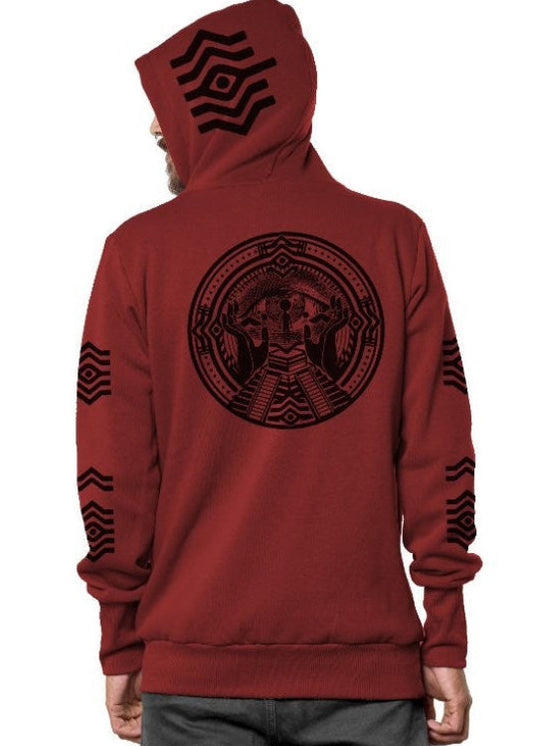 SOLOS WO Hoodie In Red