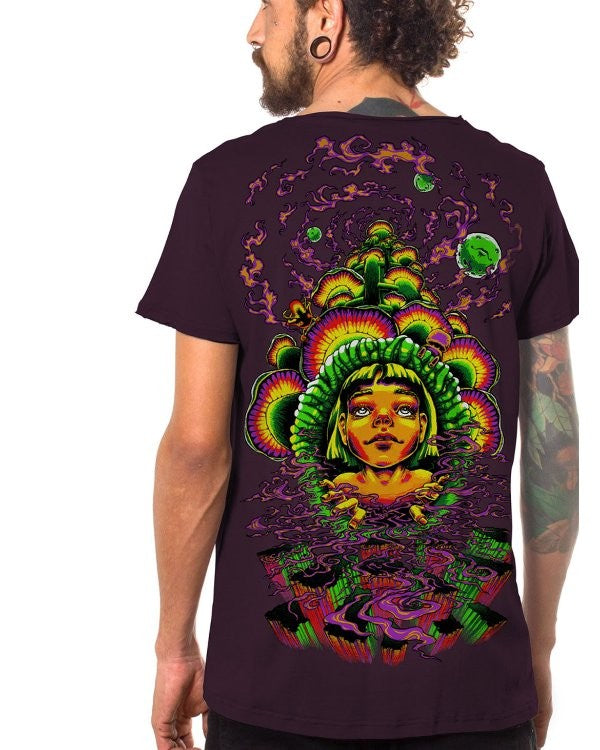 PSYLOCIBIN T-Shirt In Purple