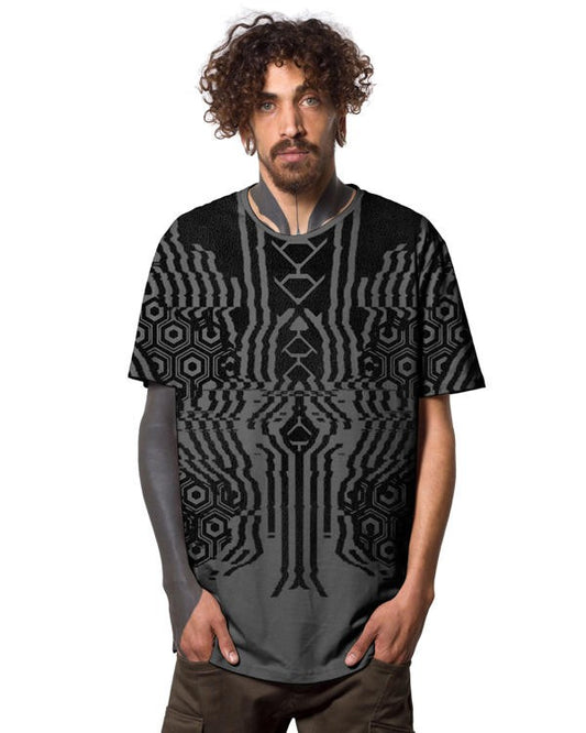 ICHI T-Shirt In Grey