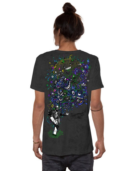 ALBERT ACID T-Shirt In Grey