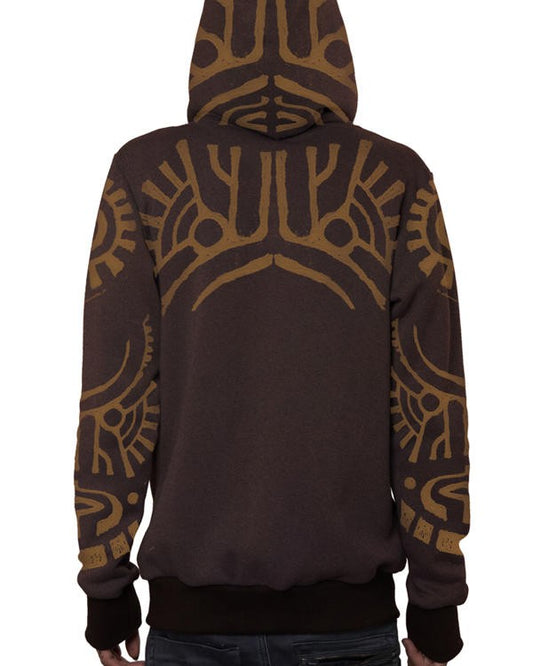 KANE Hooded Jacket In Brown