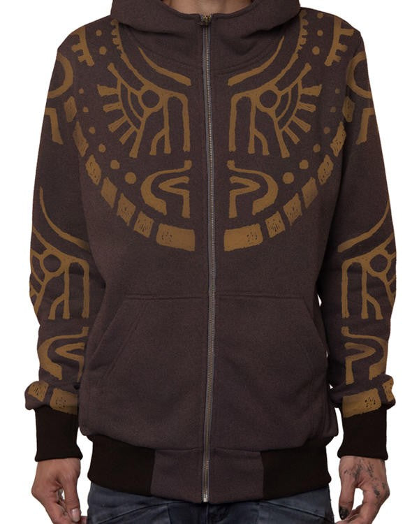 KANE Hooded Jacket In Brown