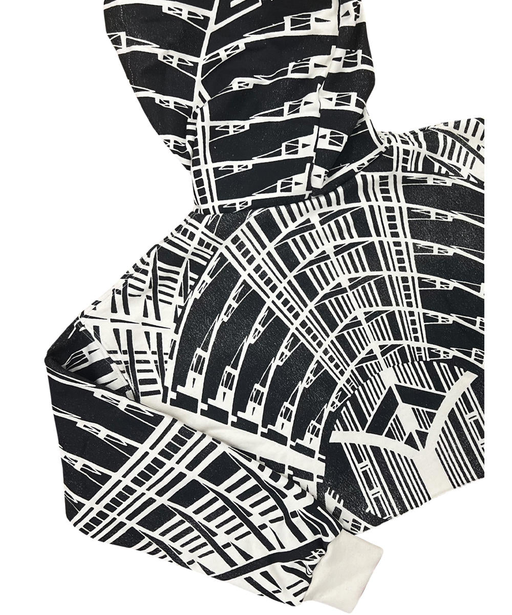 METROPOLIS Crop Top In Off-White