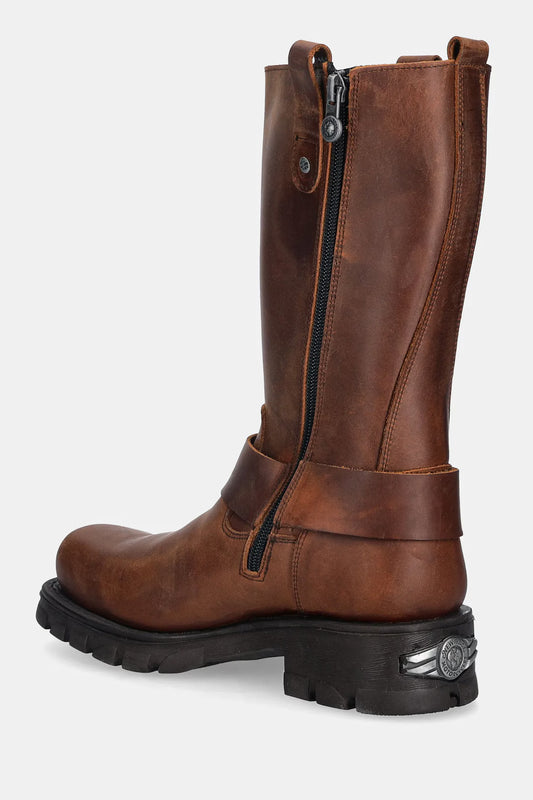 NEOBIKER BOOTS - BROWN