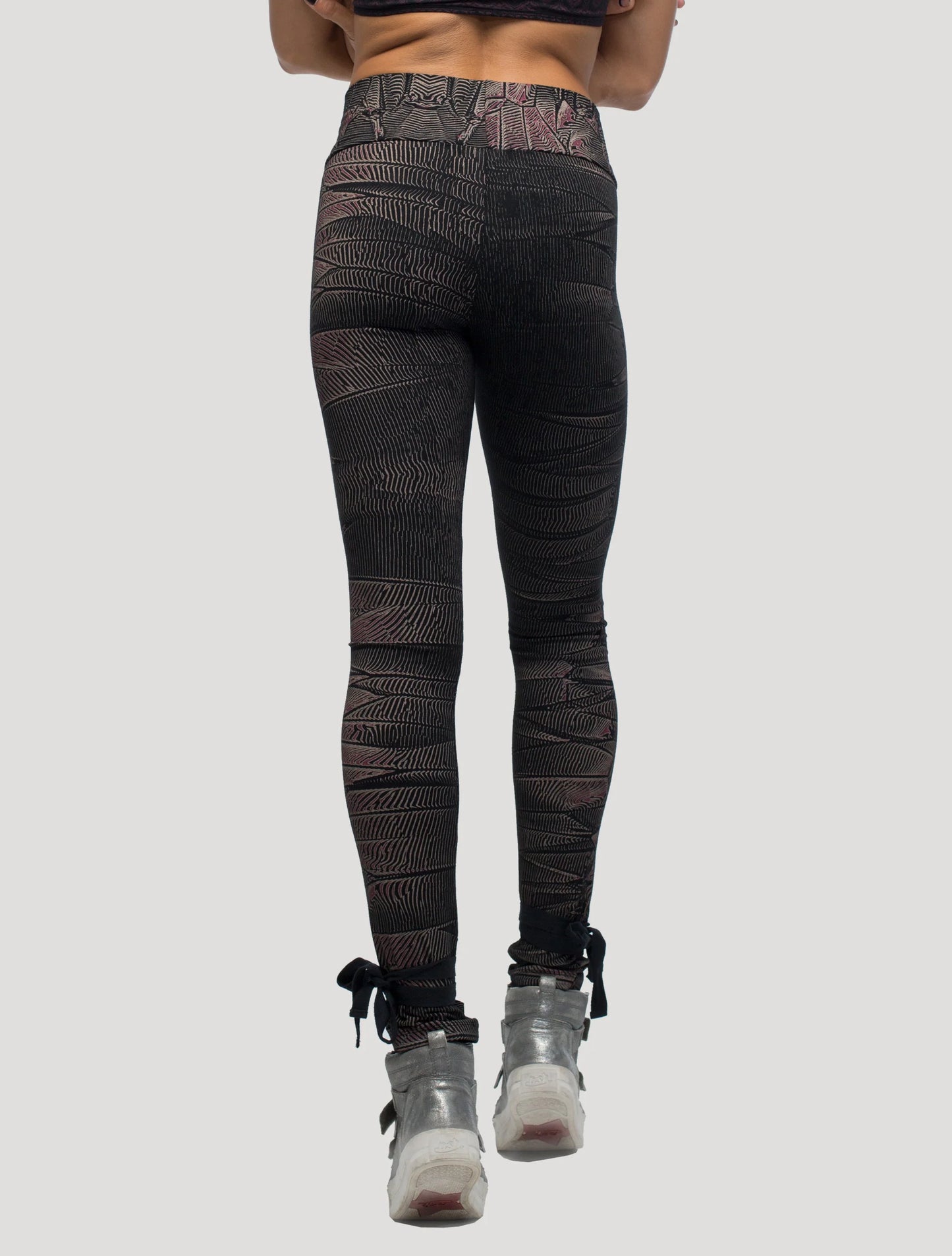 Crystal Leggings In Black