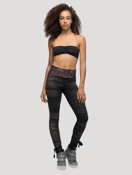 Crystal Leggings In Black