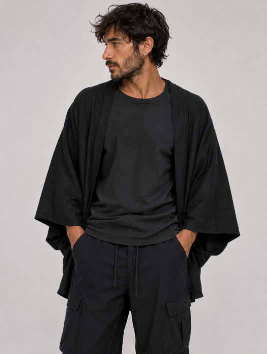 MAHA Unisex Kaftan In Black