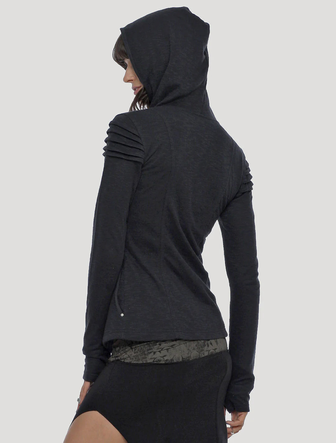 DOGON LIGHT Hood Jumper In Black