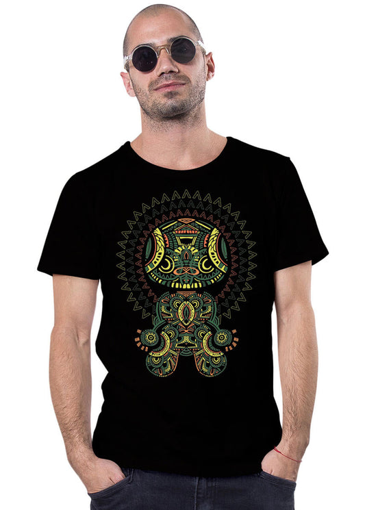 DIOS DE LOS PLAZMON T-Shirt In Black