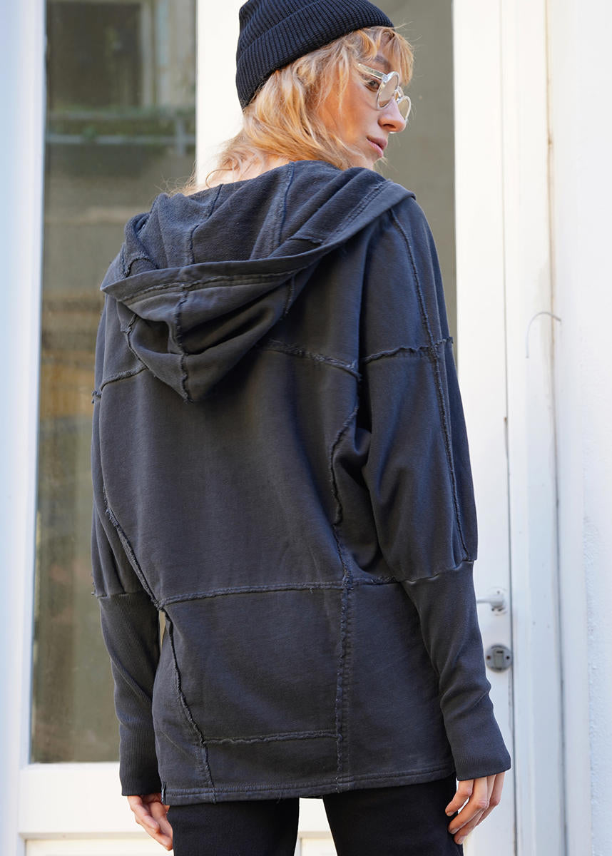 FROST WO Zipper Jacket In Wash Grey