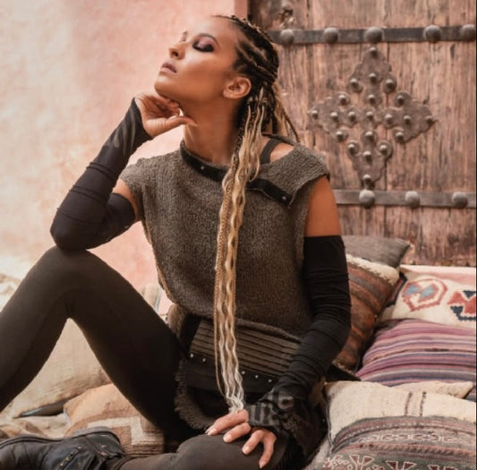 ADINKRA Gloves In Black