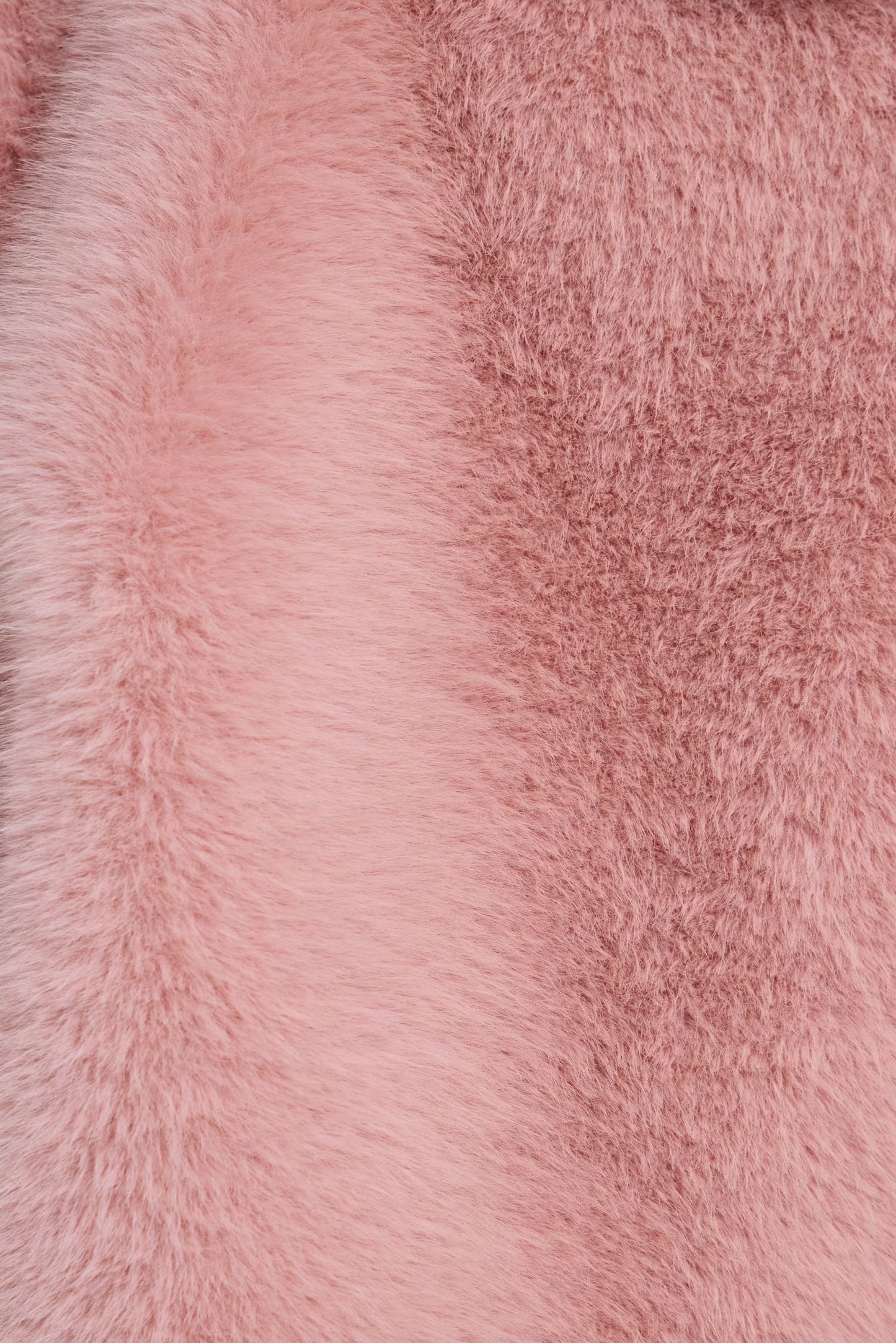 Frost Guardian Faux Fur Coat – Pink