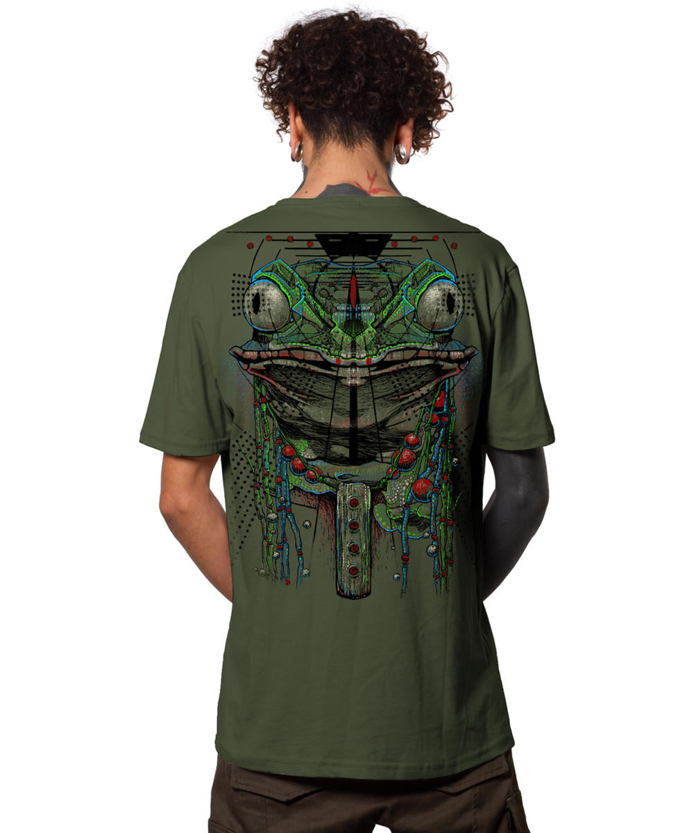 KAMBO T-Shirt In Olive Wash