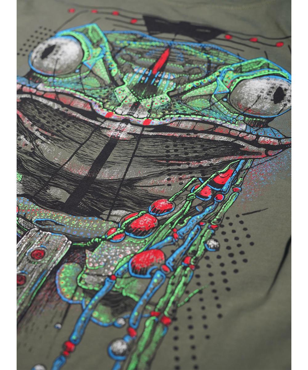 KAMBO T-Shirt In Olive Wash