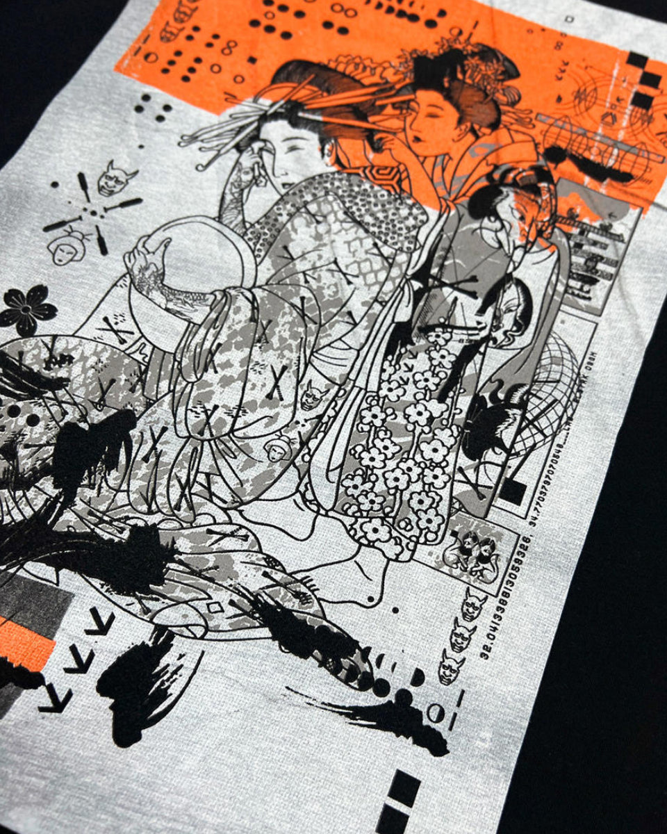 KYOTO T-Shirt In Black (7791678226484)