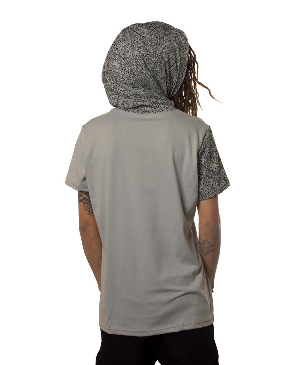 LEAF Hooded T-Shirt In Sand