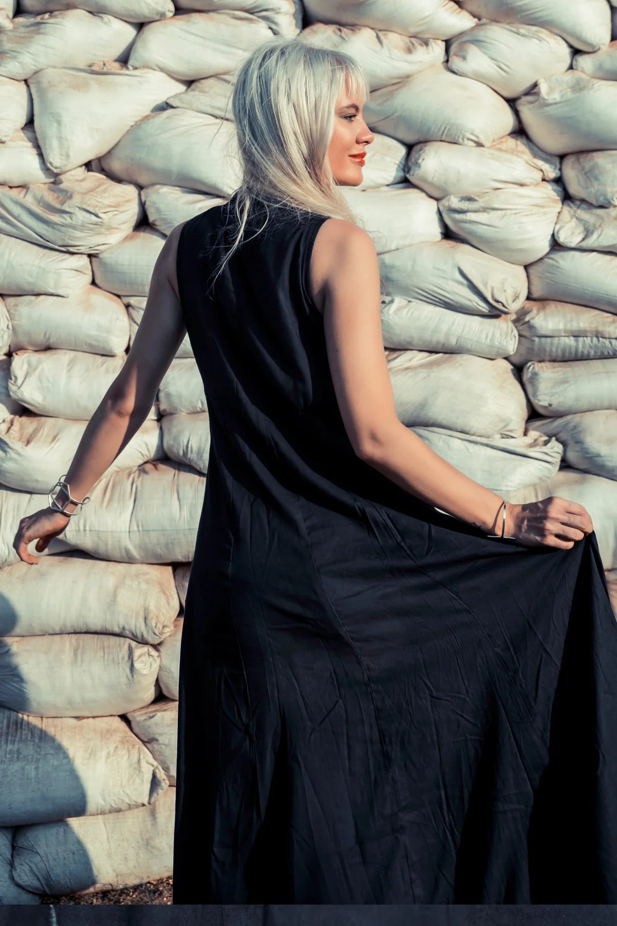 JULIETA Maxi Dress In Black