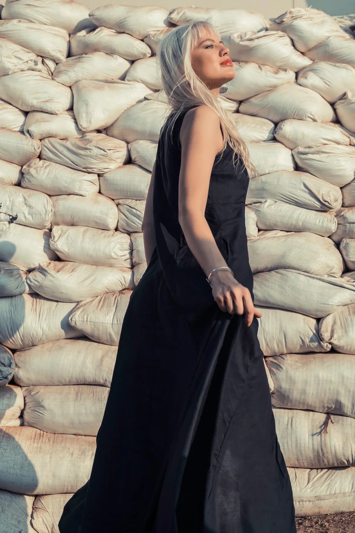 JULIETA Maxi Dress In Black
