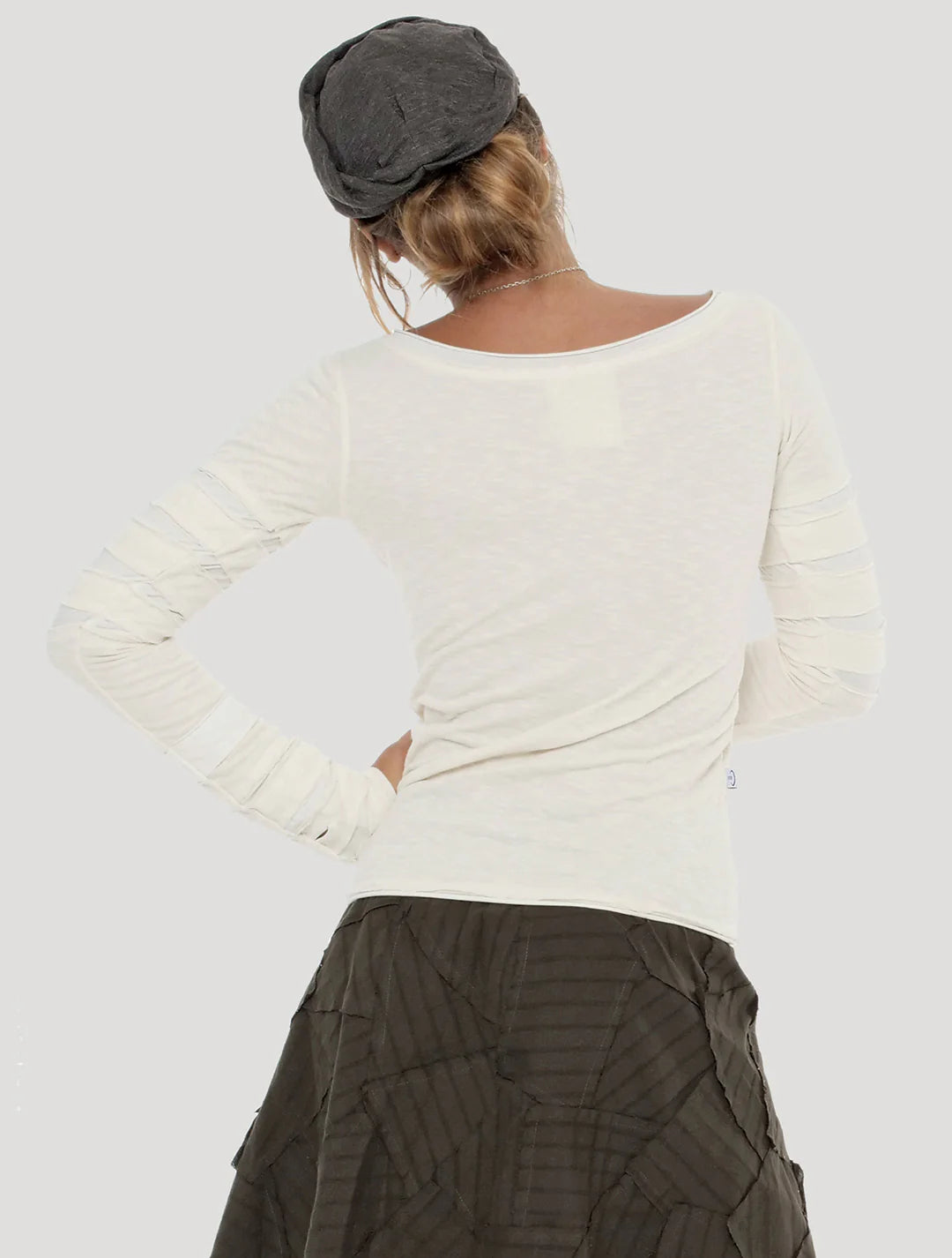 LAMPU SLUB Sweater In Off-white