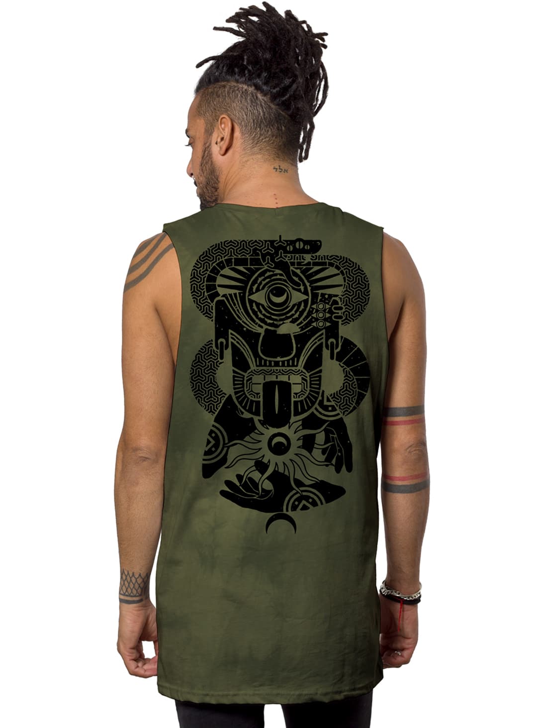 MIKO TIE DIY Tank - Olive