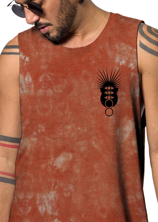 MIKO TIE DIY Tank - Orange