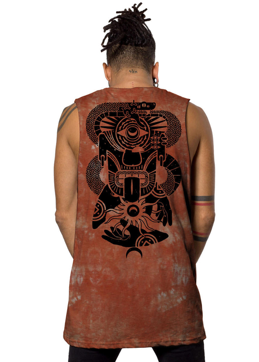 MIKO TIE DIY Tank - Orange
