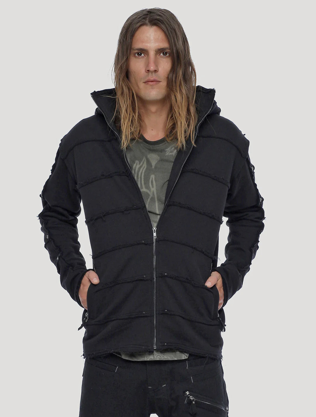 MOLI Hood Jacket In Black