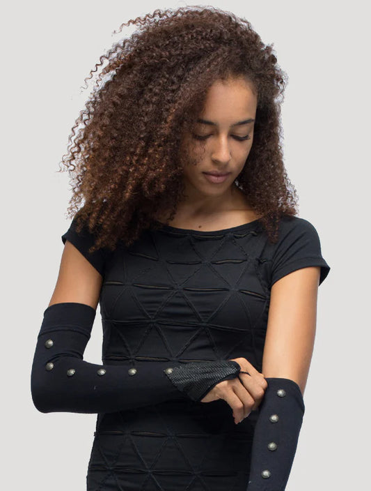 MESH Gloves In Black