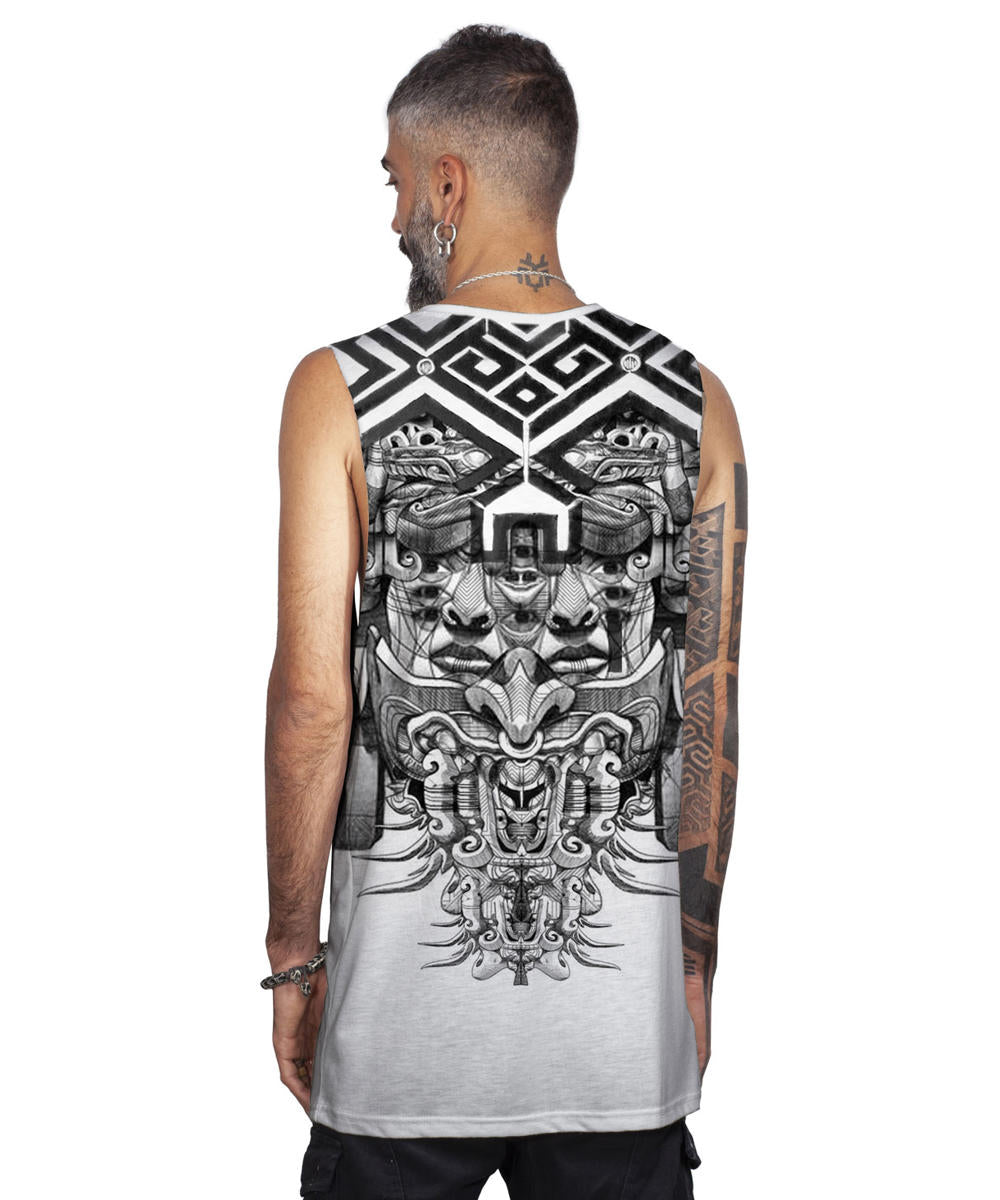 NAMELESS Tank Top In White