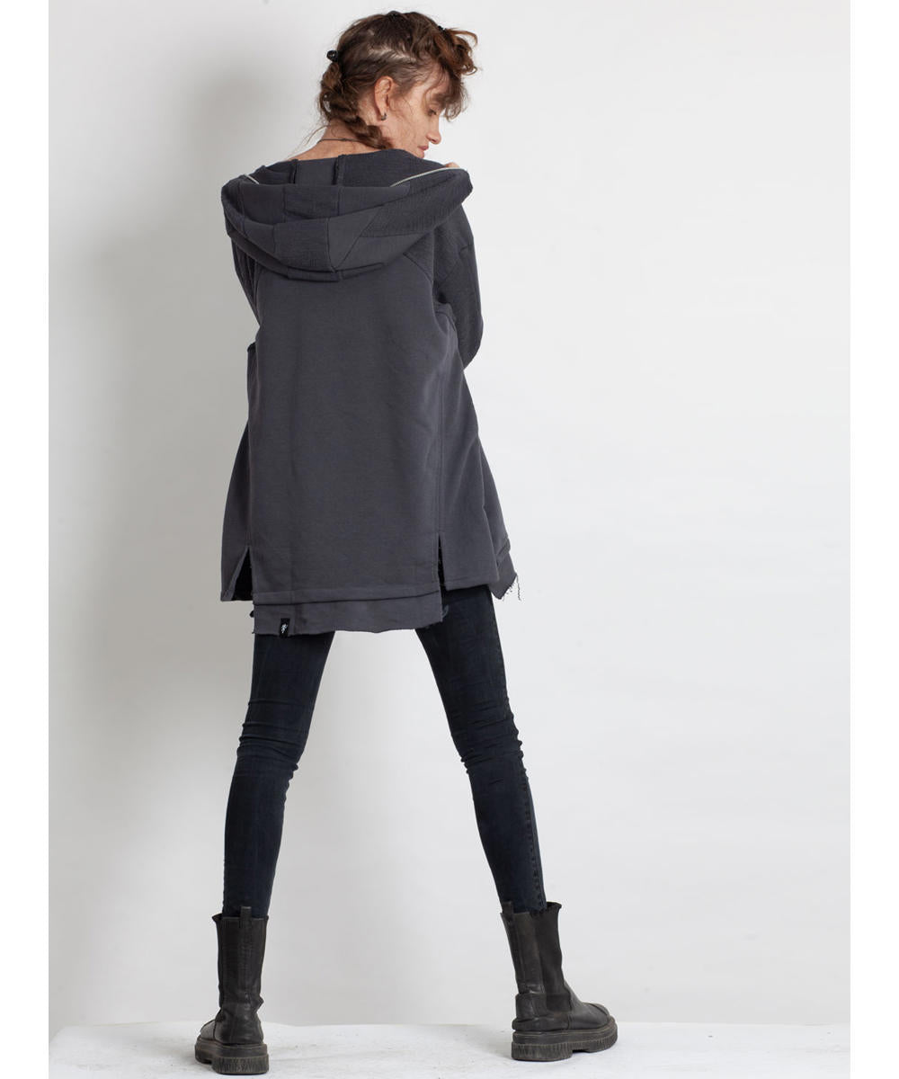 NEPTUNE UNISEX Hood Jacket In Grey