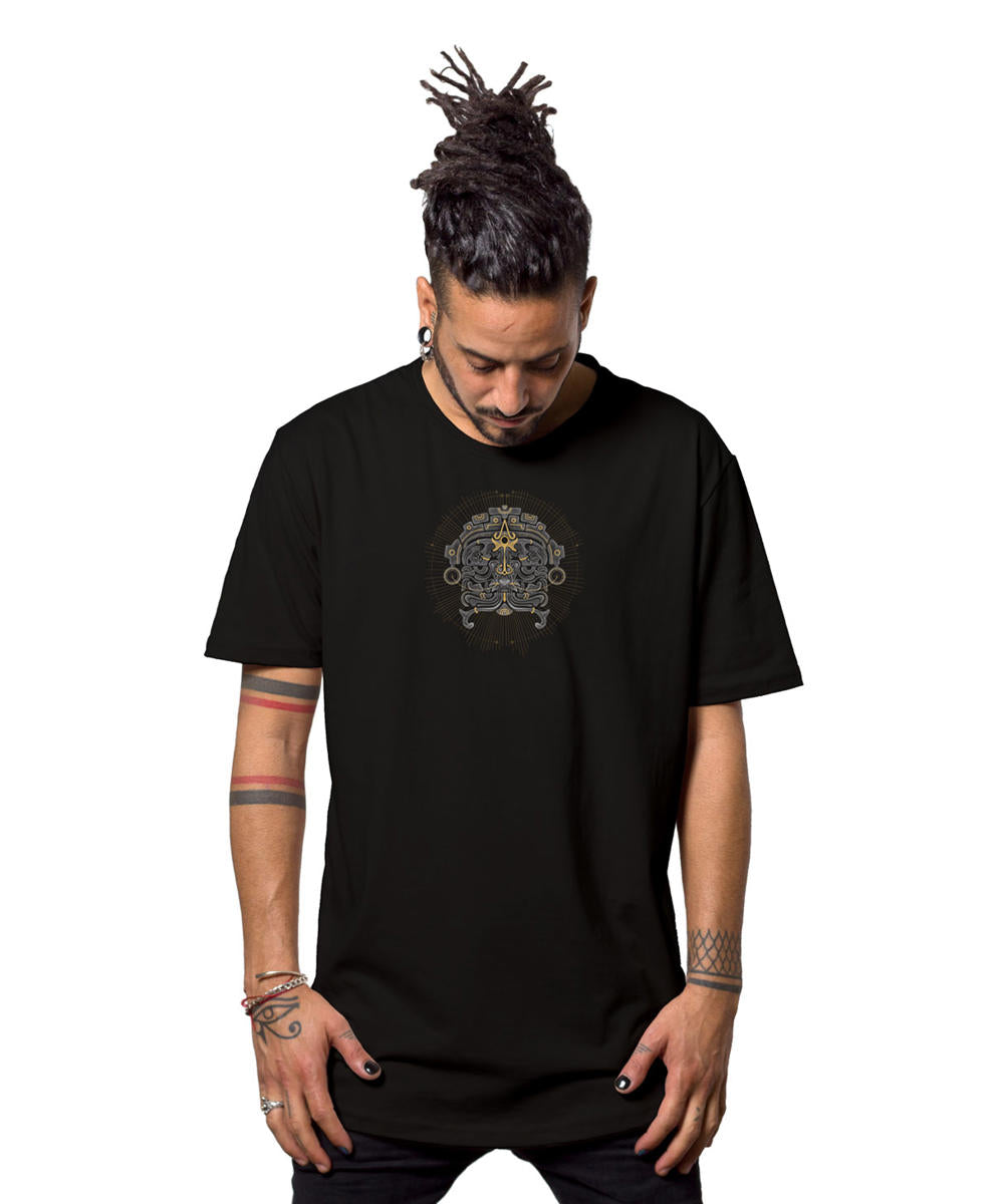 OLD GOLD T-Shirt In Black & Gold
