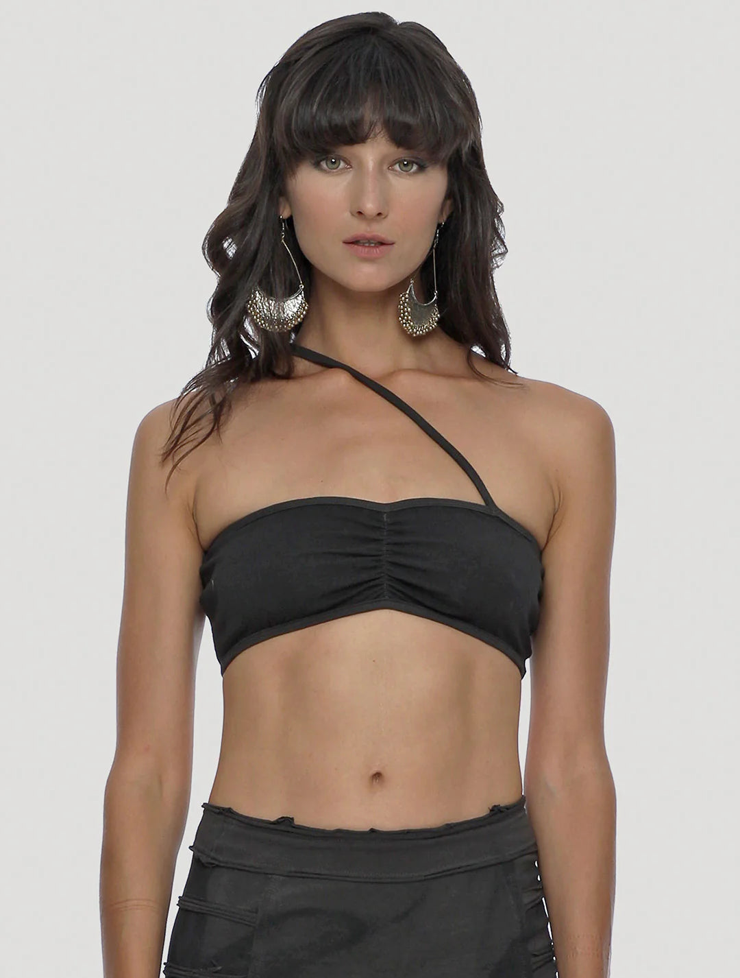 OS Boob Tube top In Black