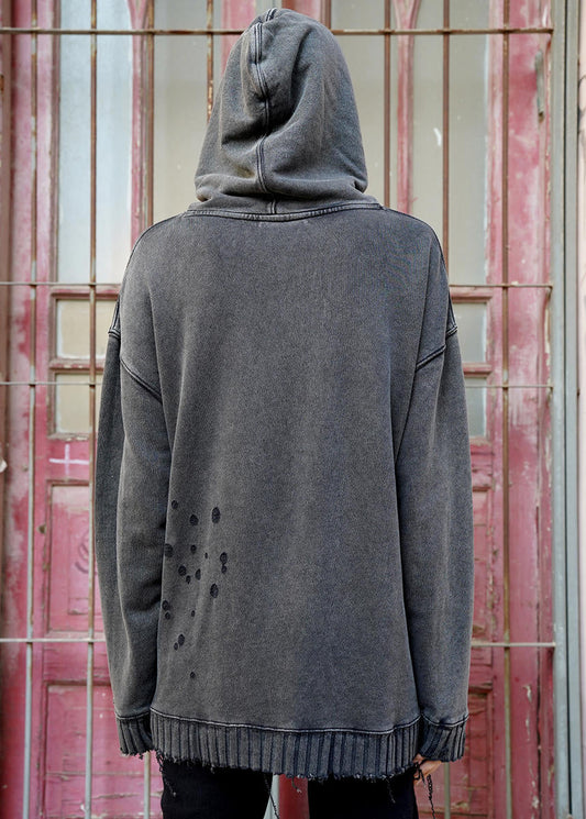 PAX Unisex Hood In Wash Black