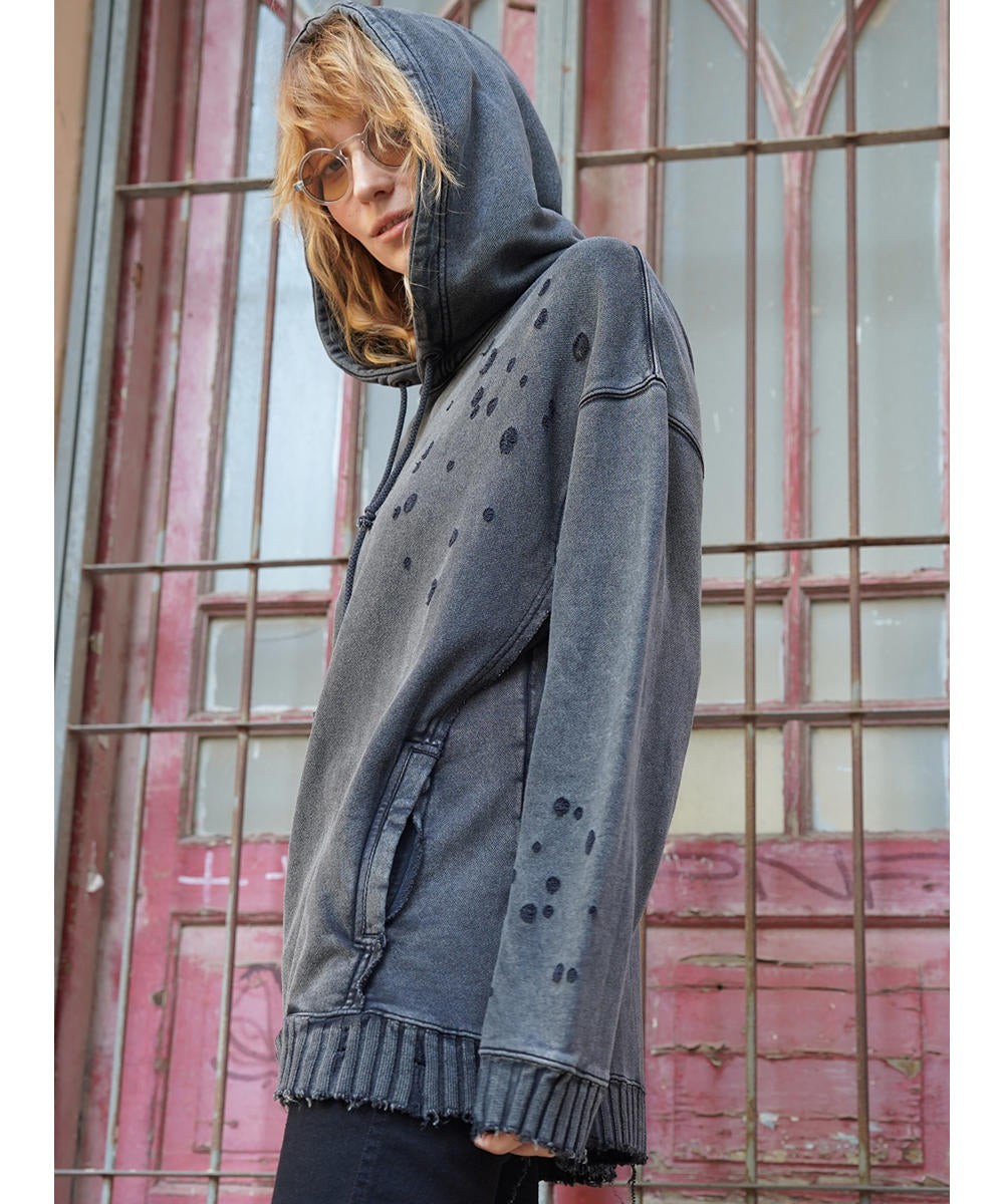 PAX UNISEX Hood In Wash Black
