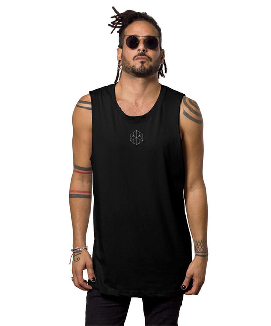 Pirate Mr.Rodger Tank Top In Black