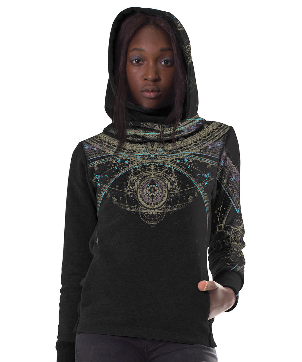 PORTAL WOMAN Hood In Black