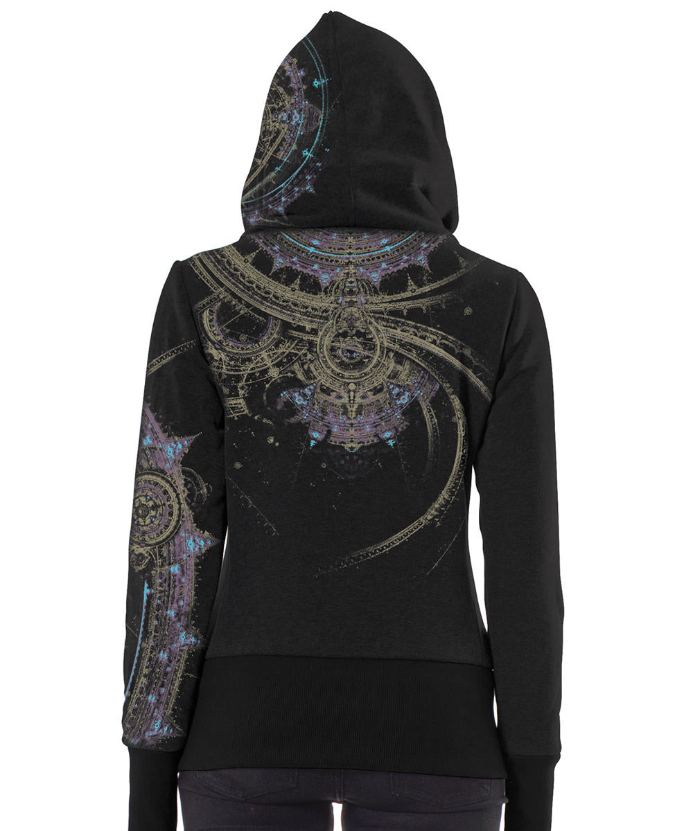 PORTAL WOMAN Hood In Black