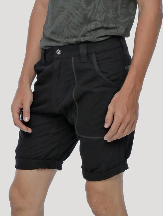 RUBBER Shorts In Black