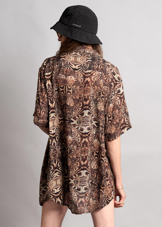 SOLARIS WO Short Sleeve Button Shirt