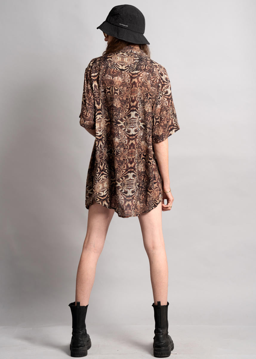 SOLARIS WO Short Sleeve Button Shirt