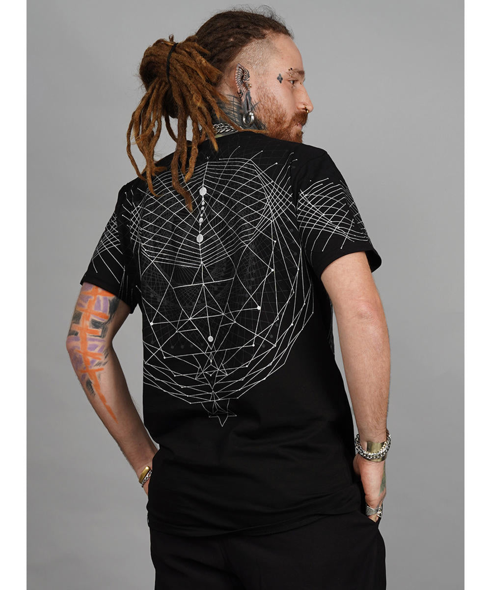SPIRAL C T-Shirt In Black