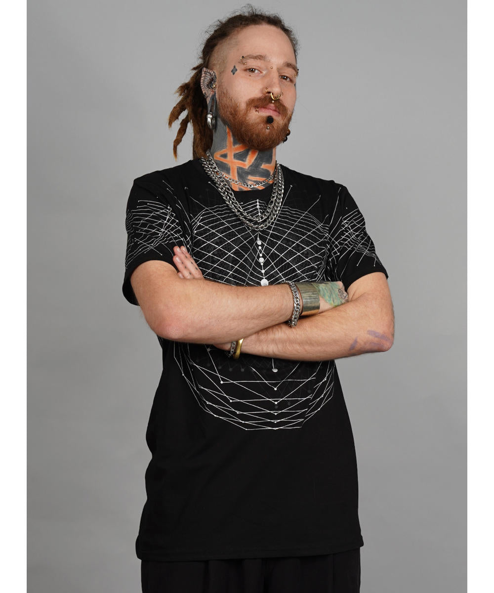 SPIRAL C T-Shirt In Black