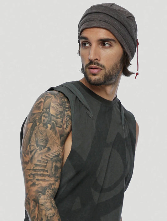 TURBAN Beanie In Charcoal