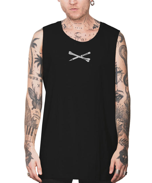 TWIZY Tank Top In Black