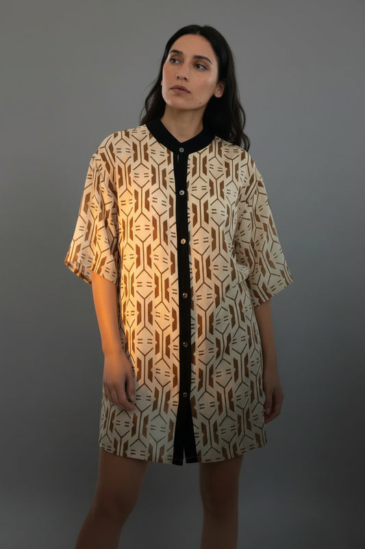 DESERT WO Button Short Sleeve Shirt